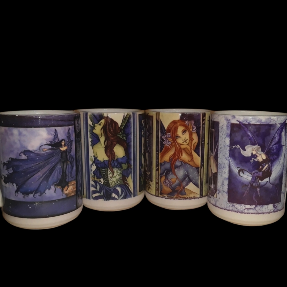 A set of four Cuppa Fairy Mugs